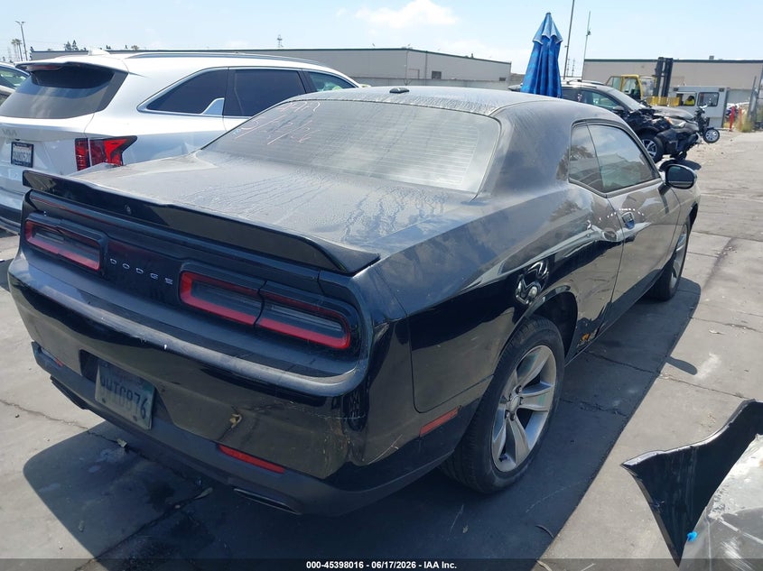 2018 Dodge Challenger VIN 2C3CDZAG3JH219165 IAAI salvage auction — LEFT REAR, Salvage Title, sold $25 on 2026-07-29 (photo 4)