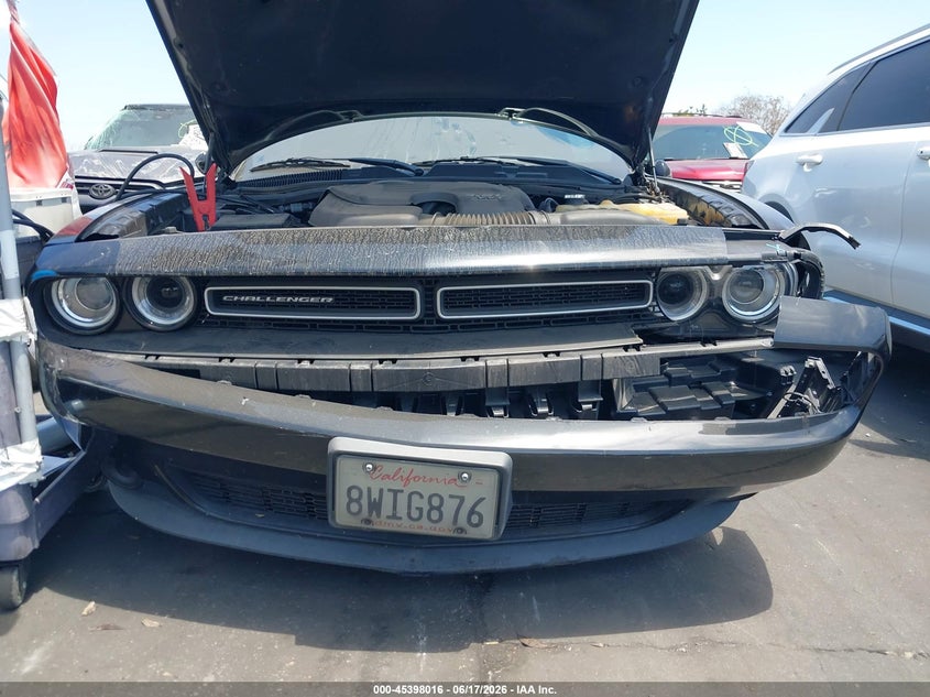2018 Dodge Challenger VIN 2C3CDZAG3JH219165 IAAI salvage auction — LEFT REAR, Salvage Title, sold $25 on 2026-07-29 (photo 6)