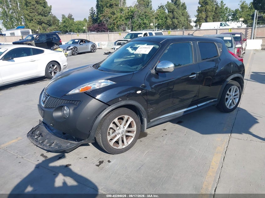 2012 Nissan Juke VIN JN8AF5MR0CT105394 IAAI salvage auction — FRONT END, Salvage (California), sold $575 on 2026-07-29 (photo 2)