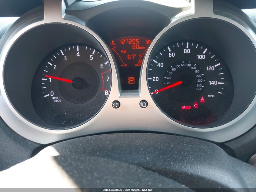2012 Nissan Juke VIN JN8AF5MR0CT105394 IAAI salvage auction — FRONT END, Salvage (California), sold $575 on 2026-07-29 (photo 7)