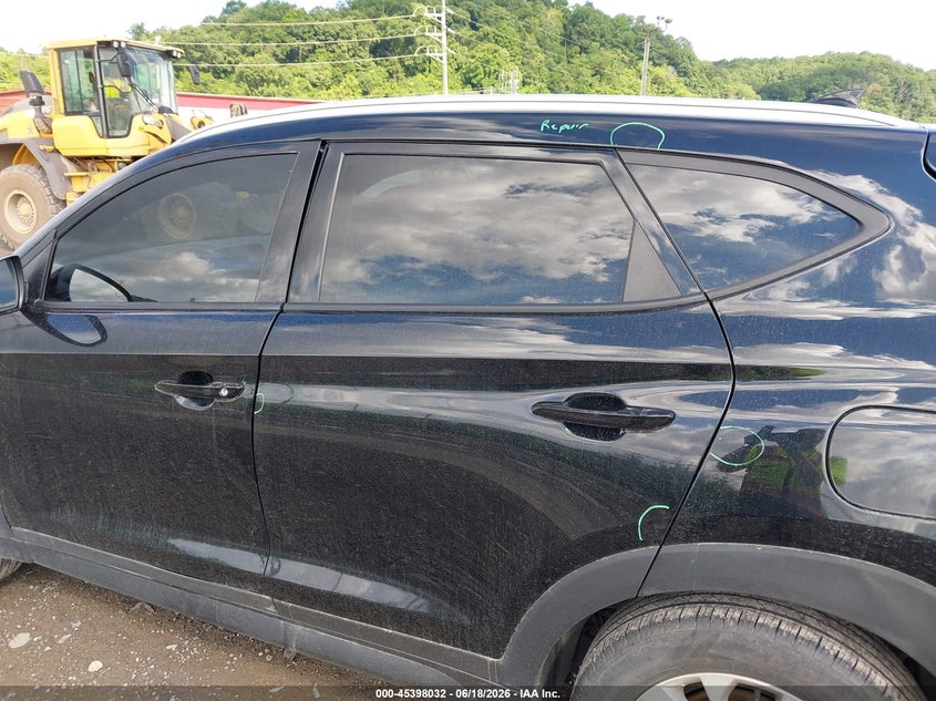 2019 Hyundai Tucson VIN KM8J3CA42KU007909 IAAI salvage auction — LEFT SIDE, Salvage Title, sold $2,600 on 2026-08-02 (photo 6)