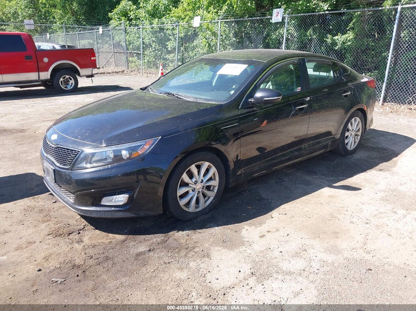 2014 Kia Optima VIN 5XXGN4A74EG268736 IAAI salvage auction — NORMAL WEAR, Clear (Maryland), sold $425 on 2026-07-21 (photo 2)