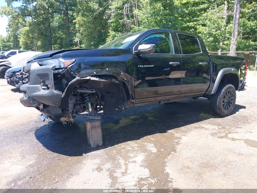 2025 Chevrolet Colorado VIN 1GCPTEEK0S1171860 IAAI salvage auction — FRONT END, Salvage Title, sold $9,100 on 2026-07-29 (photo 2)