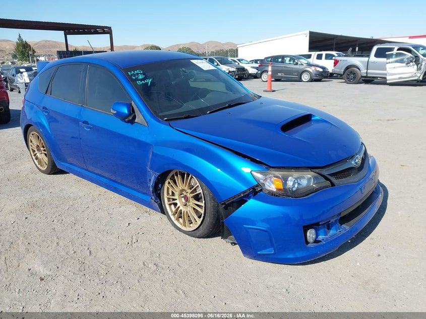 2008 Subaru Impreza VIN JF1GR89608L833761 IAAI salvage auction — LEFT FRONT, Salvage (California), sold $2,550 on 2026-07-23 (photo 1)