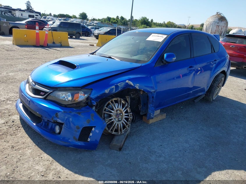 2008 Subaru Impreza VIN JF1GR89608L833761 IAAI salvage auction — LEFT FRONT, Salvage (California), sold $2,550 on 2026-07-23 (photo 2)
