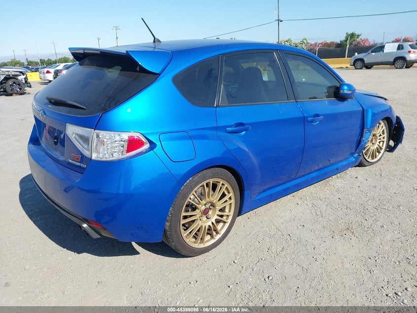 2008 Subaru Impreza VIN JF1GR89608L833761 IAAI salvage auction — LEFT FRONT, Salvage (California), sold $2,550 on 2026-07-23 (photo 4)