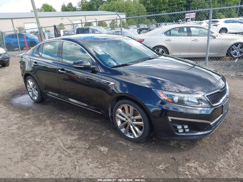 2015 Kia Optima VIN 5XXGR4A68FG394062 IAAI salvage auction — REAR END, Clear (Virginia), sold $1,600 on 2026-07-18 (photo 1)