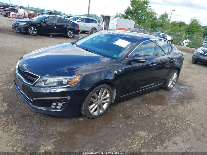 2015 Kia Optima VIN 5XXGR4A68FG394062 IAAI salvage auction — REAR END, Clear (Virginia), sold $1,600 on 2026-07-18 (photo 2)