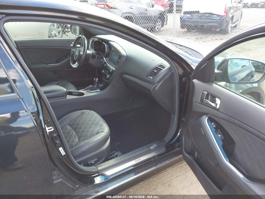 2015 Kia Optima VIN 5XXGR4A68FG394062 IAAI salvage auction — REAR END, Clear (Virginia), sold $1,600 on 2026-07-18 (photo 5)