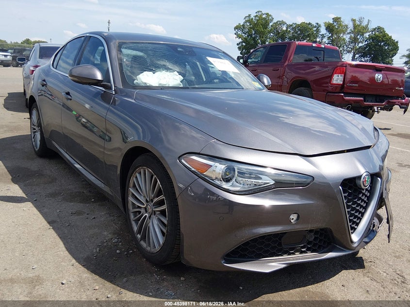 2017 Alfa romeo Giulia VIN ZARFAEEN3H7529475 IAAI salvage auction — FRONT END, Salvage (New Jersey), sold $225 on 2026-07-27 (photo 1)