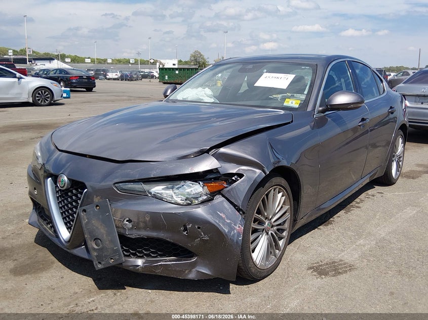 2017 Alfa romeo Giulia VIN ZARFAEEN3H7529475 IAAI salvage auction — FRONT END, Salvage (New Jersey), sold $225 on 2026-07-27 (photo 2)
