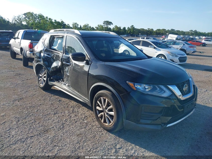 2019 Nissan Rogue VIN KNMAT2MV2KP527254 IAAI salvage auction — SIDE, Rebuildable (Florida), sold $2,550 on 2026-07-16 (photo 1)