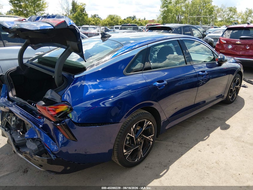 2025 Kia K5 VIN KNAG64J76S5312519 IAAI salvage auction — FRONT & REAR, Salvage (Ohio), sold $6,100 on 2026-07-28 (photo 4)