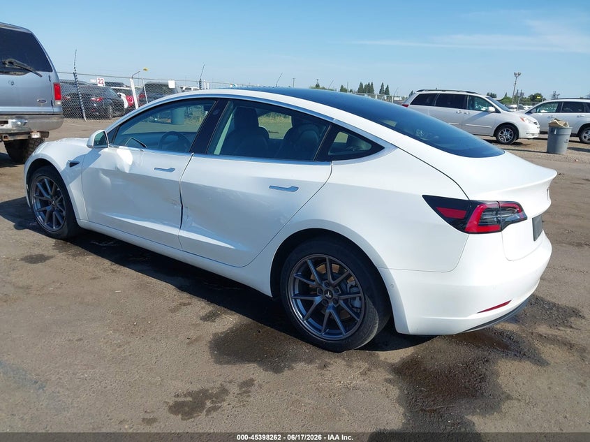 2019 Tesla Model 3 VIN 5YJ3E1EA9KF347269 IAAI salvage auction — LEFT SIDE, Salvage (California), sold $7,200 on 2026-07-09 (photo 3)
