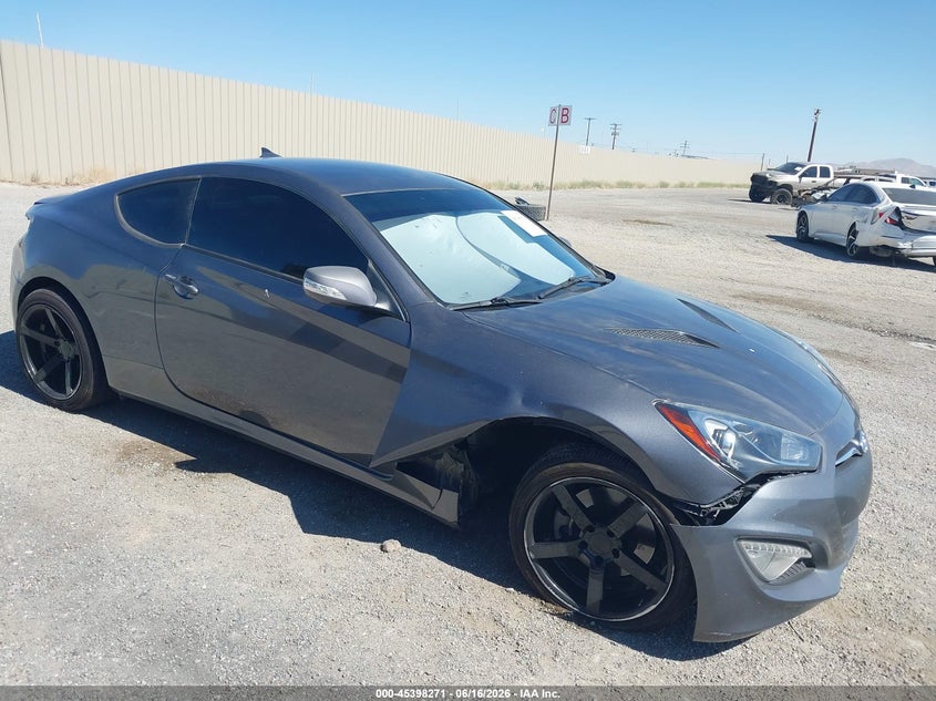 2016 Hyundai Genesis VIN KMHHT6KJXGU132250 IAAI salvage auction — LEFT & RIGHT, Salvage Title, sold $3,350 on 2026-07-23 (photo 1)
