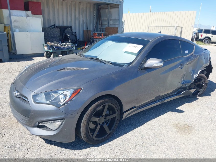 2016 Hyundai Genesis VIN KMHHT6KJXGU132250 IAAI salvage auction — LEFT & RIGHT, Salvage Title, sold $3,350 on 2026-07-23 (photo 2)