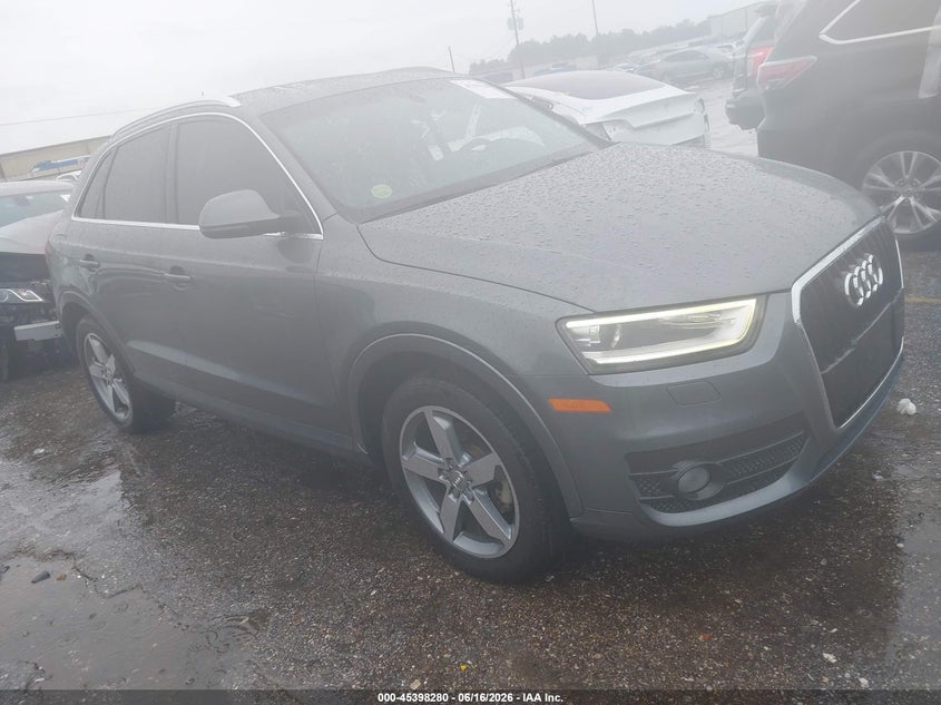 2015 Audi Q3 VIN WA1BFCFS9FR007965 IAAI salvage auction — LEFT SIDE, Salvage (Texas), sold $1,350 on 2026-07-15 (photo 1)