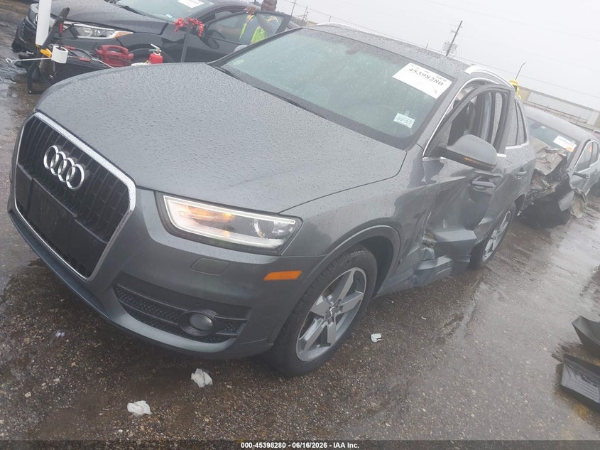 2015 Audi Q3 VIN WA1BFCFS9FR007965 IAAI salvage auction — LEFT SIDE, Salvage (Texas), sold $1,350 on 2026-07-15 (photo 2)