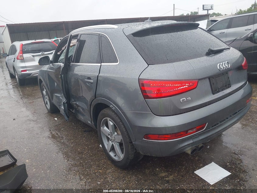 2015 Audi Q3 VIN WA1BFCFS9FR007965 IAAI salvage auction — LEFT SIDE, Salvage (Texas), sold $1,350 on 2026-07-15 (photo 3)
