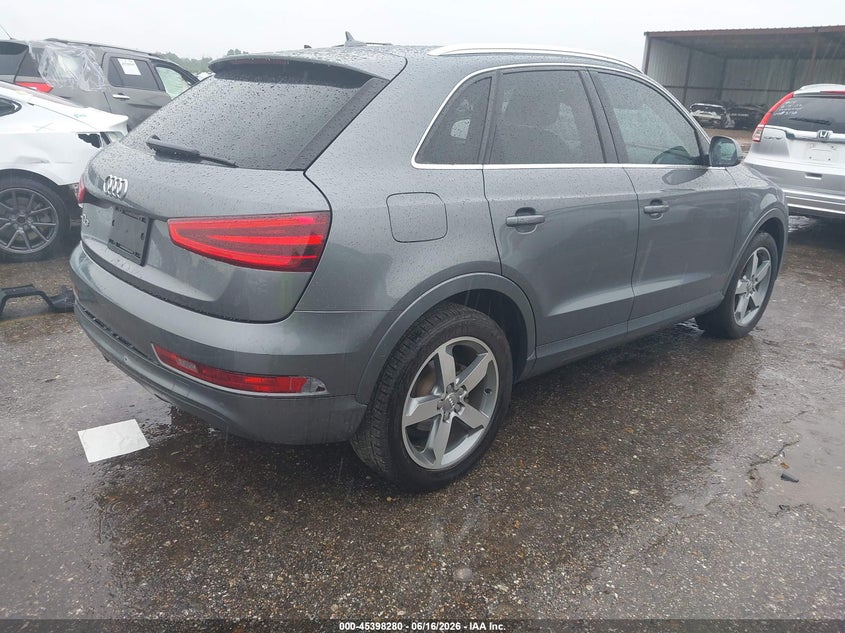 2015 Audi Q3 VIN WA1BFCFS9FR007965 IAAI salvage auction — LEFT SIDE, Salvage (Texas), sold $1,350 on 2026-07-15 (photo 4)