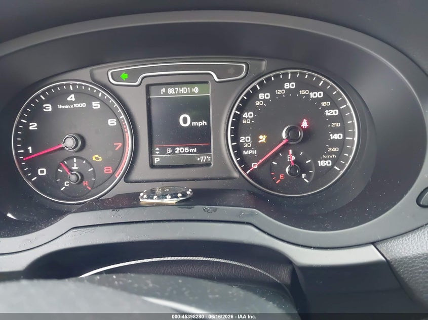 2015 Audi Q3 VIN WA1BFCFS9FR007965 IAAI salvage auction — LEFT SIDE, Salvage (Texas), sold $1,350 on 2026-07-15 (photo 7)