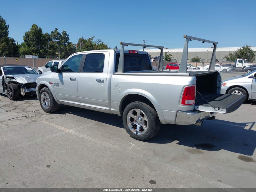 2018 Ram 1500 VIN 1C6RR7NM8JS355044 IAAI salvage auction — NORMAL WEAR, Clear - Dealer Only (California), sold $9,300 on 2026-07-27 (photo 3)