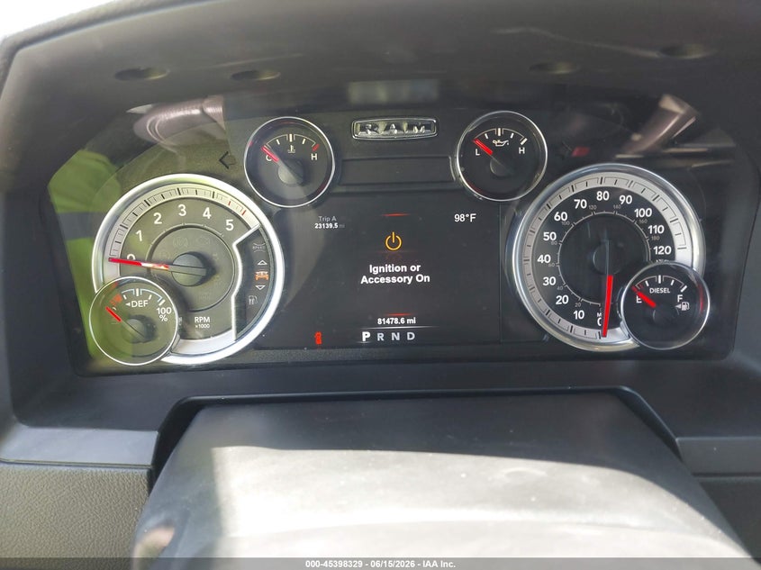 2018 Ram 1500 VIN 1C6RR7NM8JS355044 IAAI salvage auction — NORMAL WEAR, Clear - Dealer Only (California), sold $9,300 on 2026-07-27 (photo 7)