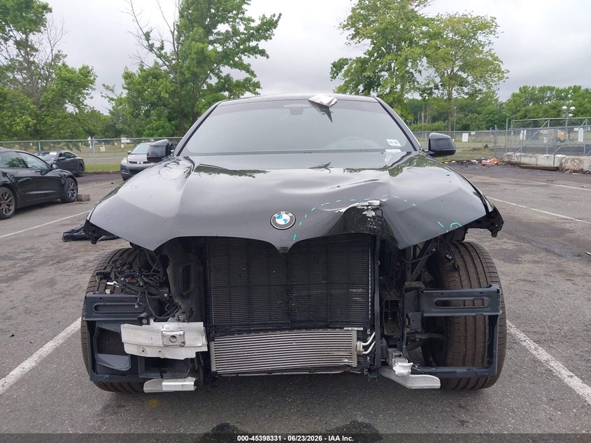 2021 BMW X6 VIN 5UXCY4C09M9E23929 IAAI salvage auction — FRONT END, Salvage (New Jersey), sold $13,800 on 2026-07-29 (photo 6)