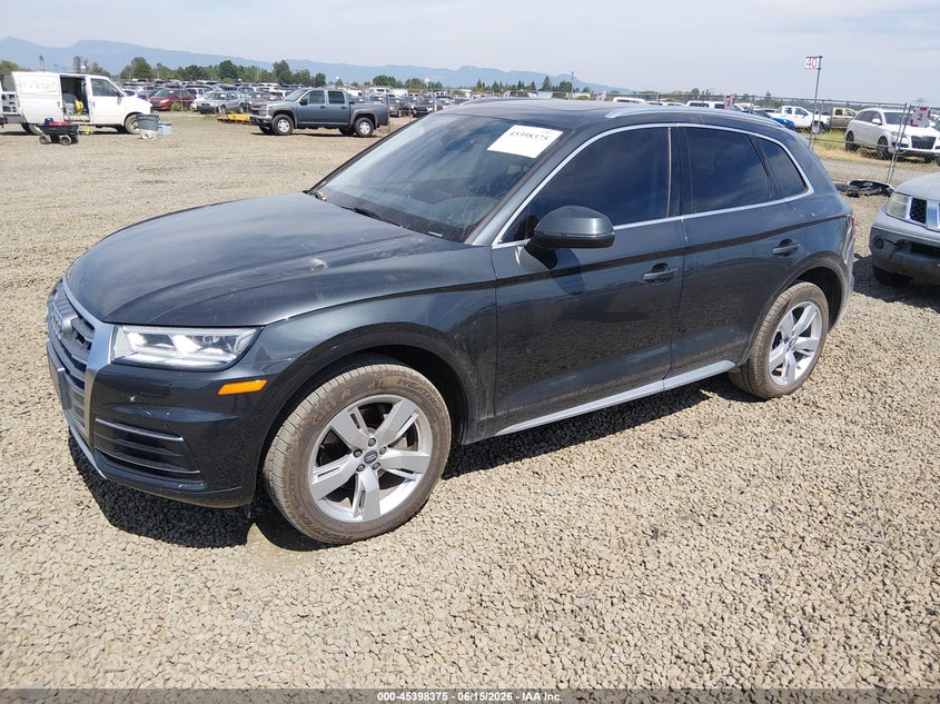 2018 Audi Q5 VIN WA1BNAFY9J2082209 IAAI salvage auction — NORMAL WEAR, Peddle Clear Public-Restricted (Oregon), sold $4,500 on 2026-07-29 (photo 2)