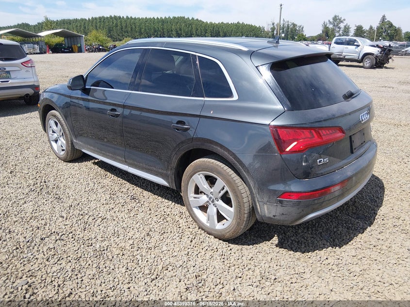 2018 Audi Q5 VIN WA1BNAFY9J2082209 IAAI salvage auction — NORMAL WEAR, Peddle Clear Public-Restricted (Oregon), sold $4,500 on 2026-07-29 (photo 3)