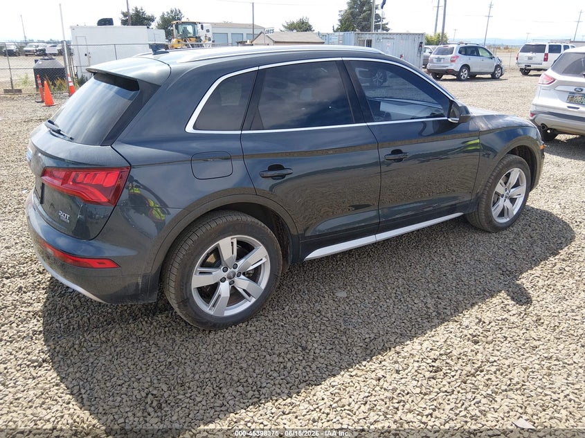 2018 Audi Q5 VIN WA1BNAFY9J2082209 IAAI salvage auction — NORMAL WEAR, Peddle Clear Public-Restricted (Oregon), sold $4,500 on 2026-07-29 (photo 4)
