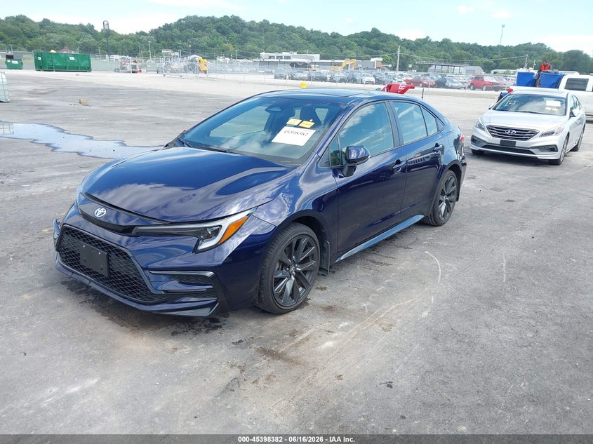 2024 Toyota Corolla VIN JTDBCMFE8RJ027089 IAAI salvage auction — RIGHT SIDE, Salvage (Missouri), sold $7,350 on 2026-07-28 (photo 2)