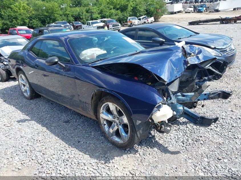 2014 Dodge Challenger VIN 2C3CDYAG6EH111431 IAAI salvage auction — FRONT END, Salvage (Tennessee), sold $400 on 2026-07-09 (photo 1)