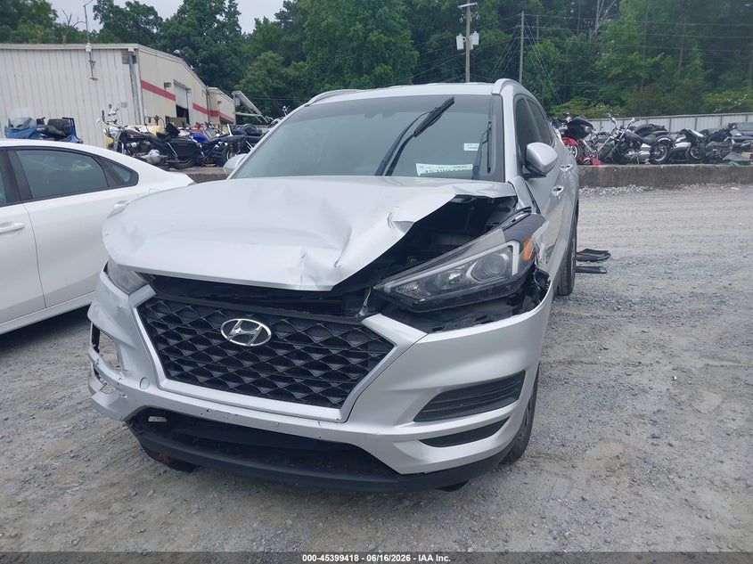 2019 Hyundai Tucson VIN KM8J33AL4KU896624 IAAI salvage auction — FRONT END, Salvage Title, sold $0 on 2026-09-28 (photo 2)