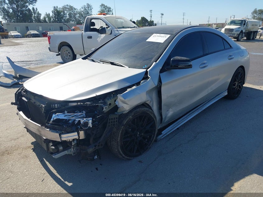 2019 Mercedes-benz Cla-klasse VIN WDDSJ4EB4KN721151 IAAI salvage auction — LEFT FRONT, Salvage Title, sold $1,350 on 2026-08-05 (photo 2)