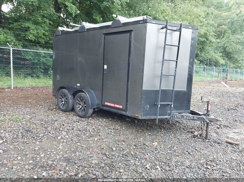 2023 Trailer Enclosed trailer VIN 50ZBE1221PP047399 IAAI salvage auction — REAR END, Bill Of Sale (Ohio), sold $475 on 2026-07-20 (photo 1)