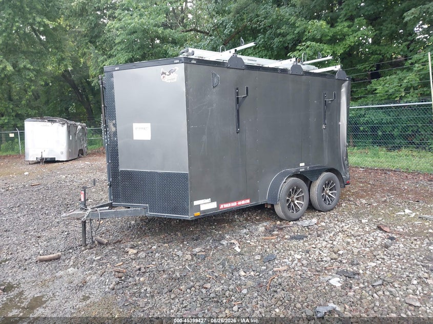 2023 Trailer Enclosed trailer VIN 50ZBE1221PP047399 IAAI salvage auction — REAR END, Bill Of Sale (Ohio), sold $475 on 2026-07-20 (photo 2)