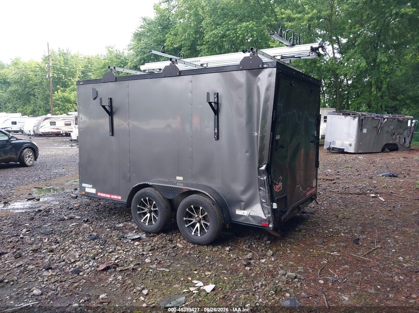 2023 Trailer Enclosed trailer VIN 50ZBE1221PP047399 IAAI salvage auction — REAR END, Bill Of Sale (Ohio), sold $475 on 2026-07-20 (photo 3)