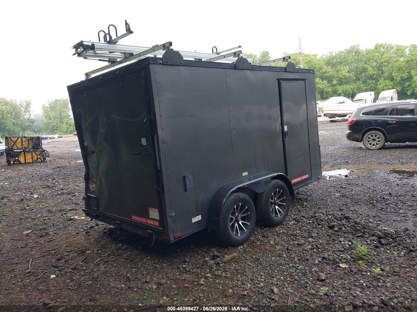2023 Trailer Enclosed trailer VIN 50ZBE1221PP047399 IAAI salvage auction — REAR END, Bill Of Sale (Ohio), sold $475 on 2026-07-20 (photo 4)