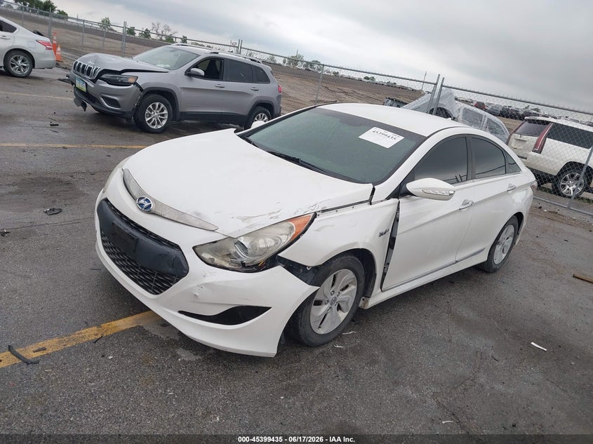 2013 Hyundai Sonata VIN KMHEC4A42DA084680 IAAI salvage auction — LEFT FRONT, Salvage (Iowa), sold $25 on 2026-07-28 (photo 2)