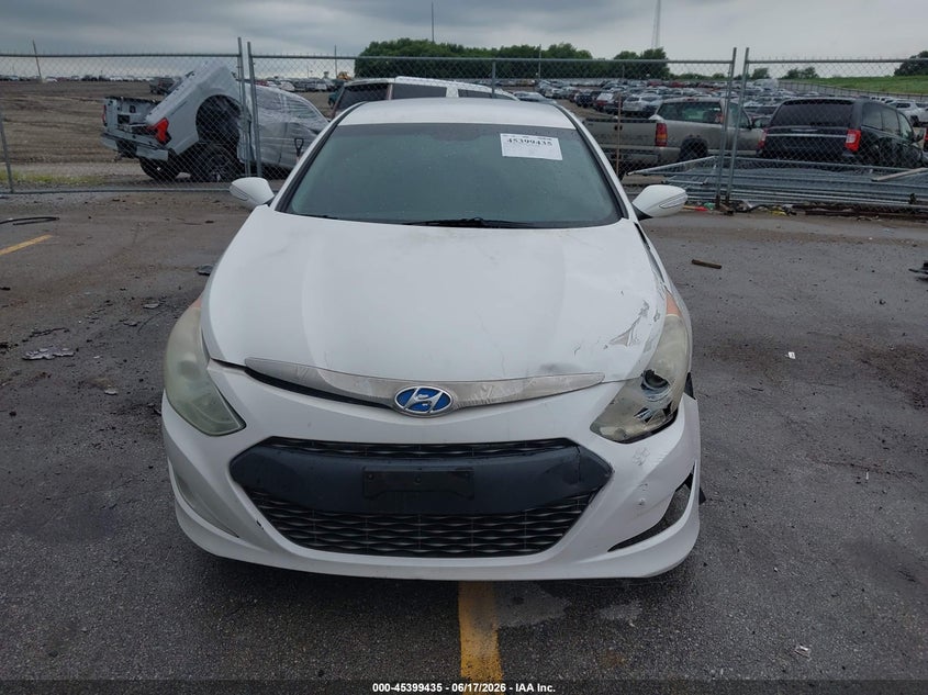 2013 Hyundai Sonata VIN KMHEC4A42DA084680 IAAI salvage auction — LEFT FRONT, Salvage (Iowa), sold $25 on 2026-07-28 (photo 6)