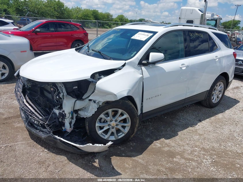 2018 Chevrolet Equinox VIN 2GNAXSEVXJ6266156 IAAI salvage auction — FRONT END, Salvage Title, sold $2,850 on 2026-07-28 (photo 2)