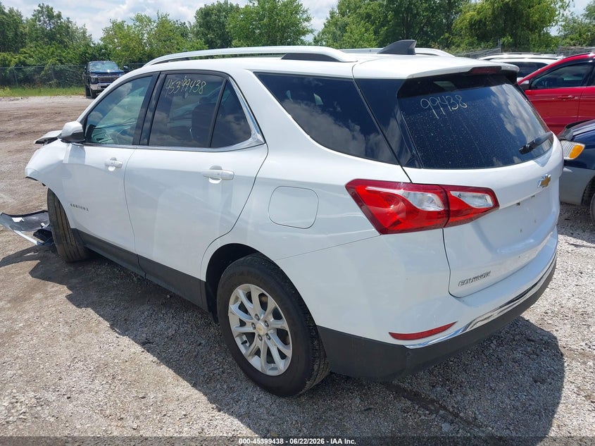 2018 Chevrolet Equinox VIN 2GNAXSEVXJ6266156 IAAI salvage auction — FRONT END, Salvage Title, sold $2,850 on 2026-07-28 (photo 3)