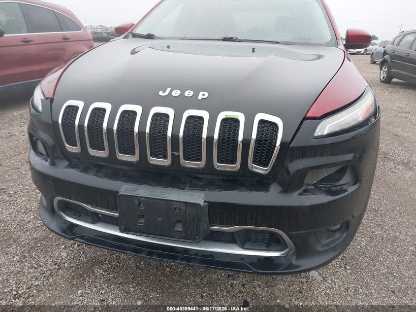 2014 Jeep Cherokee VIN 1C4PJMDB6EW251754 IAAI salvage auction — FRONT END, Clear (Illinois), sold $375 on 2026-07-09 (photo 6)
