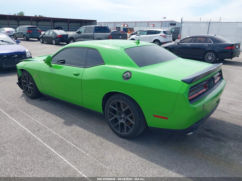 2017 Dodge Challenger VIN 2C3CDZFJ3HH545532 IAAI salvage auction — FRONT END, Salvage (Indiana), sold $13,450 on 2026-08-20 (photo 3)