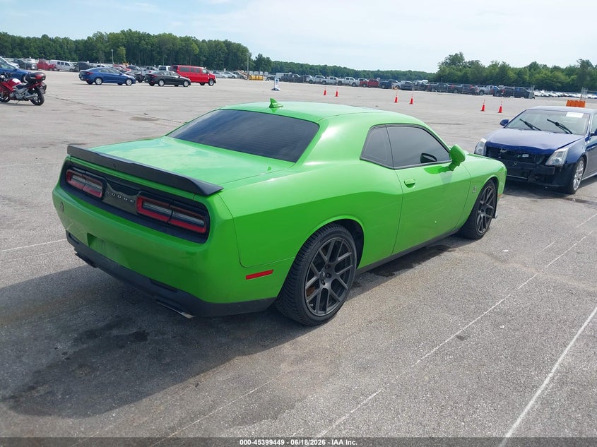 2017 Dodge Challenger VIN 2C3CDZFJ3HH545532 IAAI salvage auction — FRONT END, Salvage (Indiana), sold $13,450 on 2026-08-20 (photo 4)