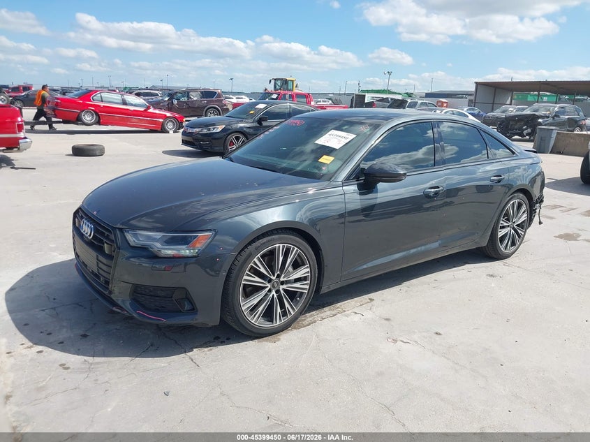 2023 Audi A6 VIN WAUE3BF25PN055166 IAAI salvage auction — REAR END, Original (Texas), sold $18,100 on 2026-07-29 (photo 2)
