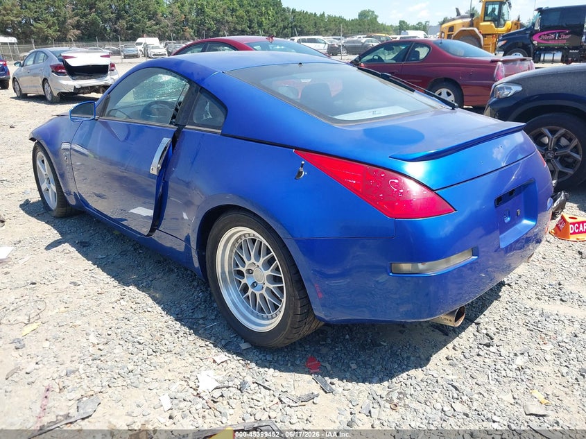 2006 Nissan 350z VIN JN1AZ34D86M308952 IAAI salvage auction — FRONT END, Clear (Maryland), sold $1,500 on 2026-07-20 (photo 3)