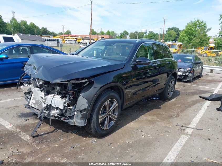 2019 Mercedes-benz Glc VIN WDC0G4JB0KV183922 IAAI salvage auction — FRONT END, Salvage (North Carolina), sold $25 on 2026-07-30 (photo 2)