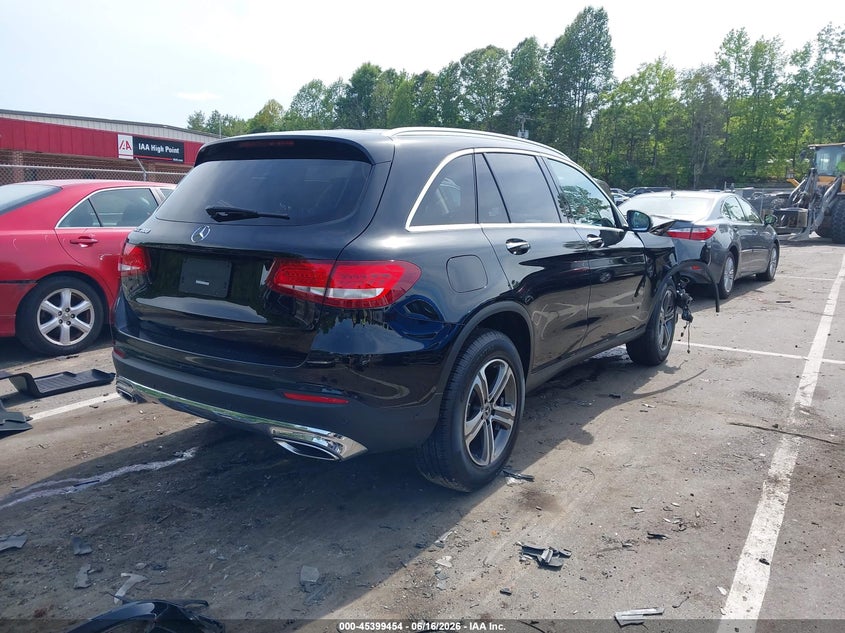 2019 Mercedes-benz Glc VIN WDC0G4JB0KV183922 IAAI salvage auction — FRONT END, Salvage (North Carolina), sold $25 on 2026-07-30 (photo 4)
